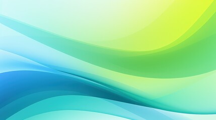 A smooth gradient background featuring flowing waves of blue and green hues, ideal for digital designs and presentations.