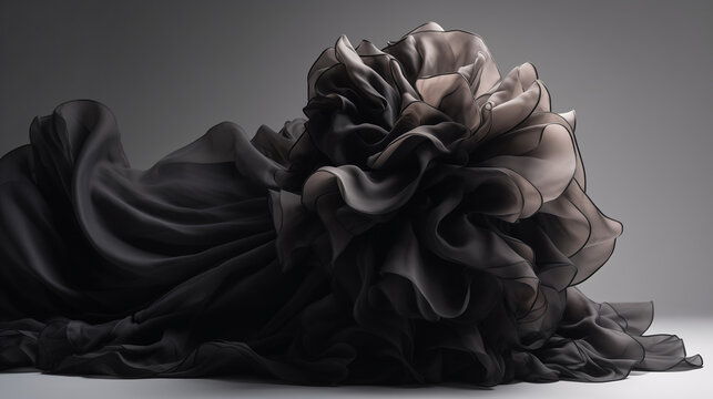 Elegant Flowing Fabric Digital Overlays for Maternity Photography | Multi-Color Collection | Flying Fabric Gowns | Studio Overlays	