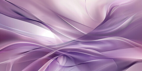 Obraz premium Smooth ribbons of purple with easy transitions, creating an elegant texture.