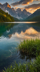 Fototapeta premium the essence of tranquility in nature