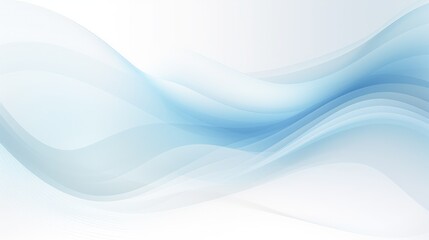 A smooth, flowing abstract design in shades of blue and white, ideal for backgrounds or graphic resources.