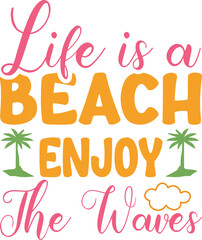 Beach Svg Bundle, Beach Clipart Svg Bundle, Summer Svg, Palm Tree Svg, Beach Life Svg, Tropical Svg, Cut File For Cricut, Silhouette, Png