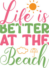 Beach Svg Bundle, Beach Clipart Svg Bundle, Summer Svg, Palm Tree Svg, Beach Life Svg, Tropical Svg, Cut File For Cricut, Silhouette, Png