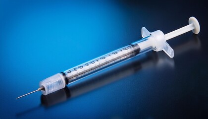 syringe with needle