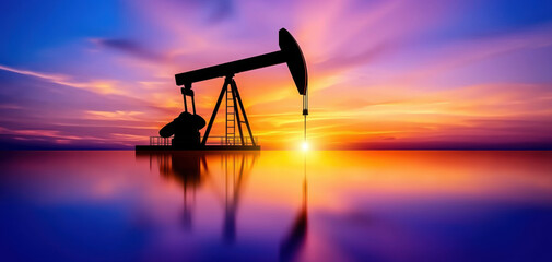 Fototapeta premium Oil price increase and OPEC, showcasing OPECs impact on commodity trading and market volatility