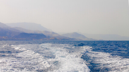red sea landscape