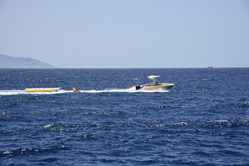 boat on the sea