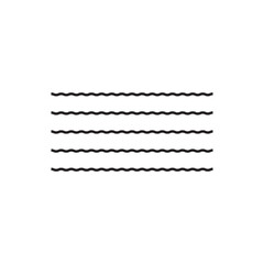 Fototapeta premium Vector water waves.