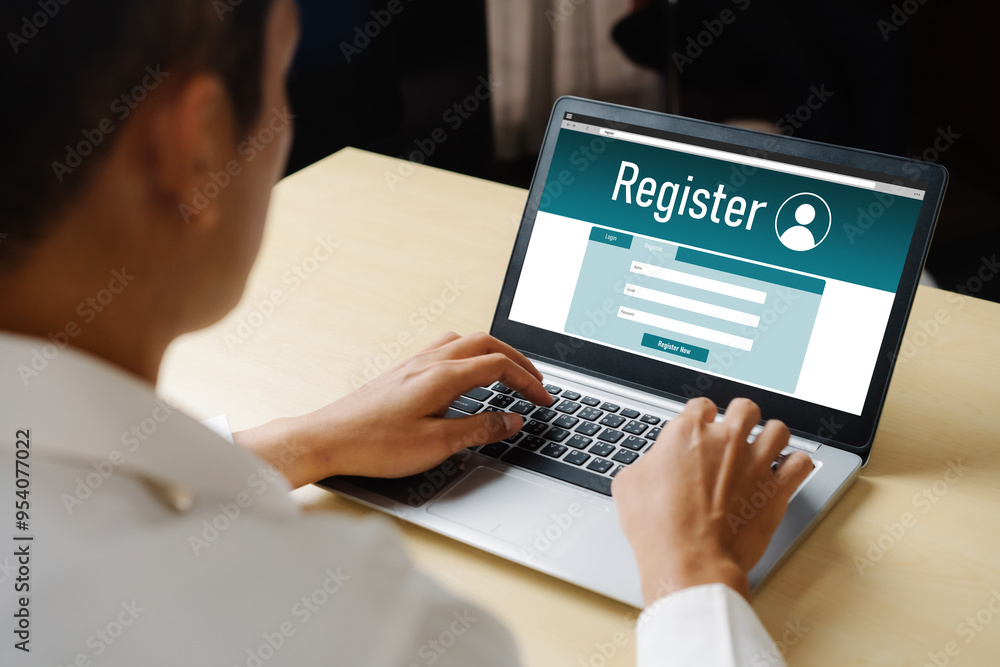 Poster online registration form for modish form filling on the internet website