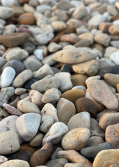 Stones on the sea beach 