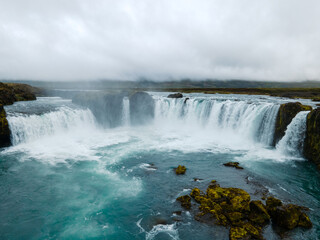 Godafoss, the faterfall in Iceland