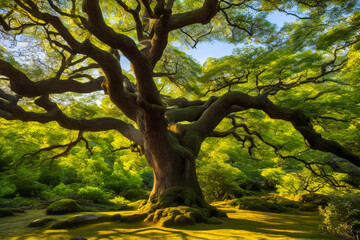 Fototapeta premium tree in the park