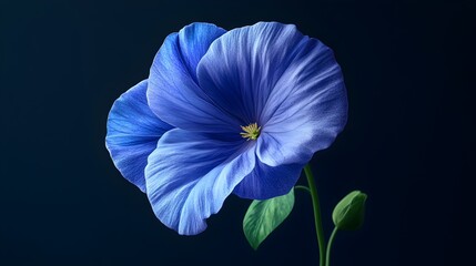 Butterfly pea flower captured in a vibrant and colorful photo
