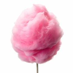 a pink cotton candy