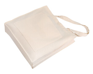 kraft bag on a white background