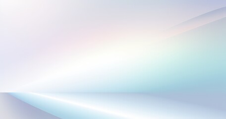 Fototapeta premium A soft, abstract gradient background with light hues and smooth curves.