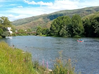R&iacute;o Sil en Valdeorras, Galicia