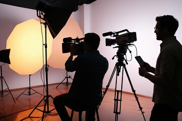 Engaging Studio Production Techniques for Viral Video Film Advertisements with Dynamic Lighting and Silhouettes