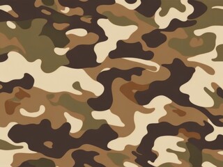 Fototapeta premium Brown camouflage texture