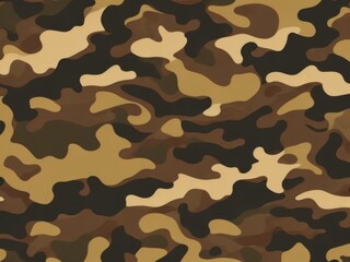 Fototapeta premium Brown camouflage texture