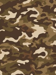 Naklejka premium Brown camouflage texture