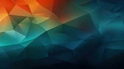 Obraz premium Abstract geometric background with a gradient of colors and shapes.