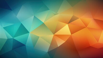 Obraz premium A colorful abstract geometric background with various shades blending together.