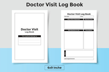Doctor Visit Log Book