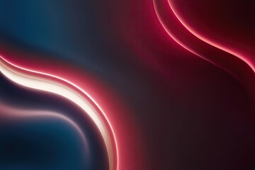 Fototapeta premium Vibrant Deep Gradient Background in Crimson Cobalt and Ivory with Radiant Color Waves and Dark Undertones