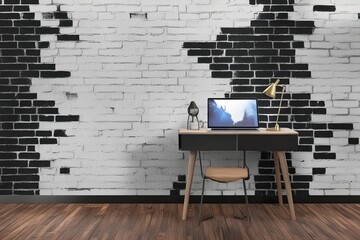 Urban Brickwork Stencil Art Designs Featuring Modern Artistic Expressions