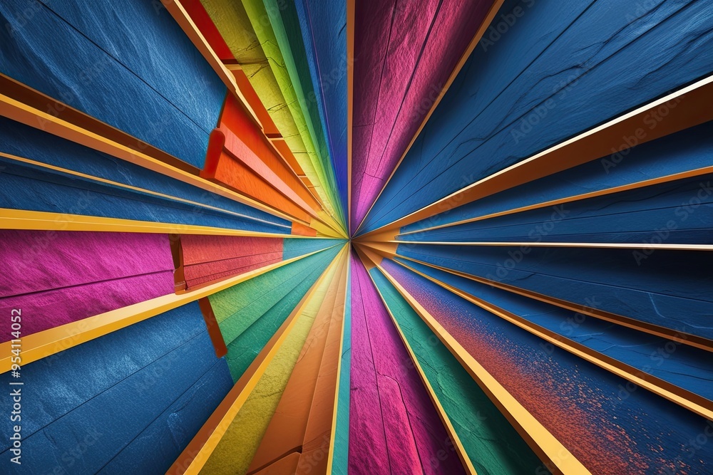 Poster dynamic 3d slate background with colorful artistry and engaging textures