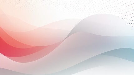 Obraz premium Abstract design featuring flowing waves in soft colors for a modern aesthetic.