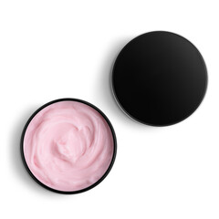 cream isolated on white background