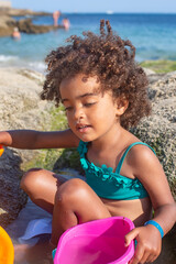 Enfant à la plage