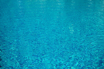 Blue ripped sea water as swimming pool. 2