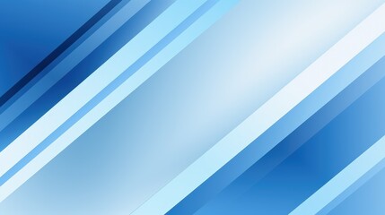 Obraz premium A vibrant blue abstract background with diagonal lines and gradients.
