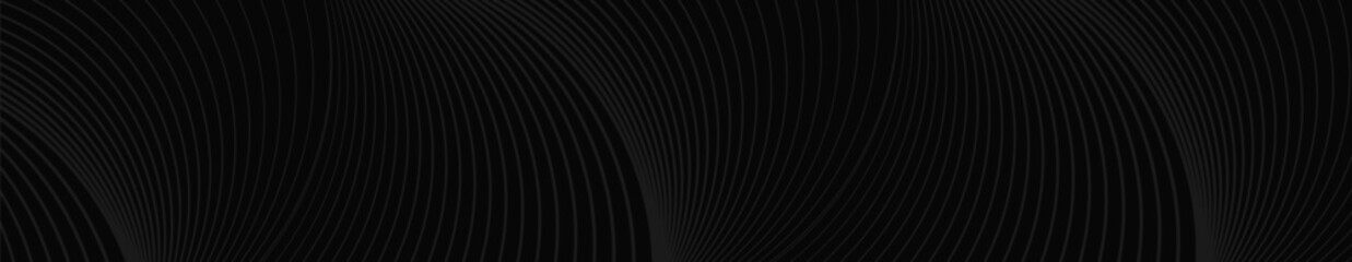 black lines geometric lines on dark background for cover poster banner brochure header website and long horizontal banner design