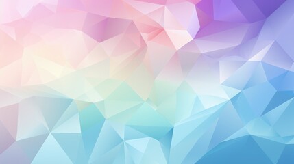 Obraz premium A soft, abstract background featuring pastel-colored geometric shapes and gradients.