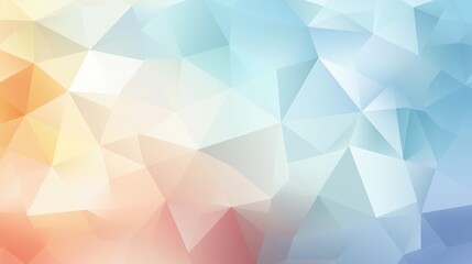Obraz premium A colorful abstract background featuring geometric shapes in soft hues.