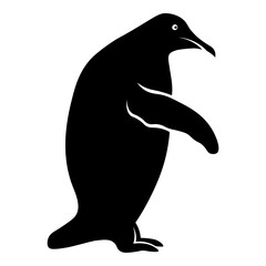 Side View of Penguin