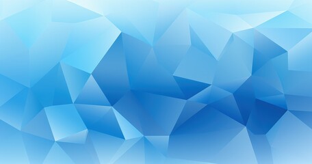 Obraz premium A blue abstract geometric background with varying shades and shapes.