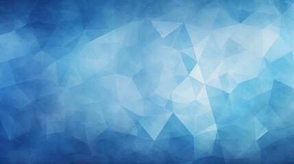 Obraz premium A soft, abstract blue background with geometric shapes and a gradient effect.