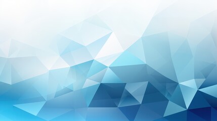 A modern abstract design featuring geometric shapes in shades of blue.