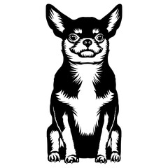 Sitting Chihuahua