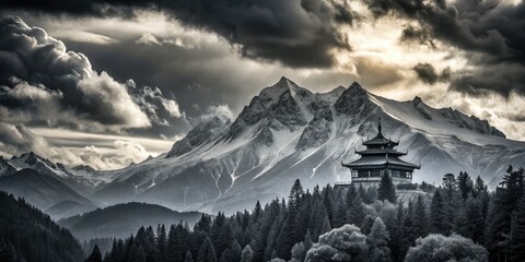 High Contrast Monochromatic Majesty