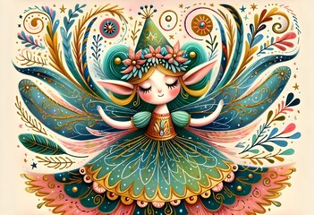 Fototapeta premium Estrellas Mágicas: Sueños y Fantasía