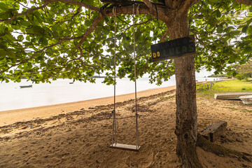 paisagem natural na cidade de Aracruz, Estado do Espírito Santo, Brasil
