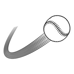 Swoosh Baseball Logo