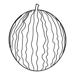 Watermellon Outline