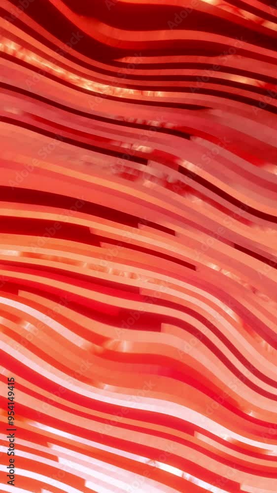 Fototapete Background of flashing lines moving in stream. Motion. Animated background with fast stream of moving lines. Fast lines move and blink like static